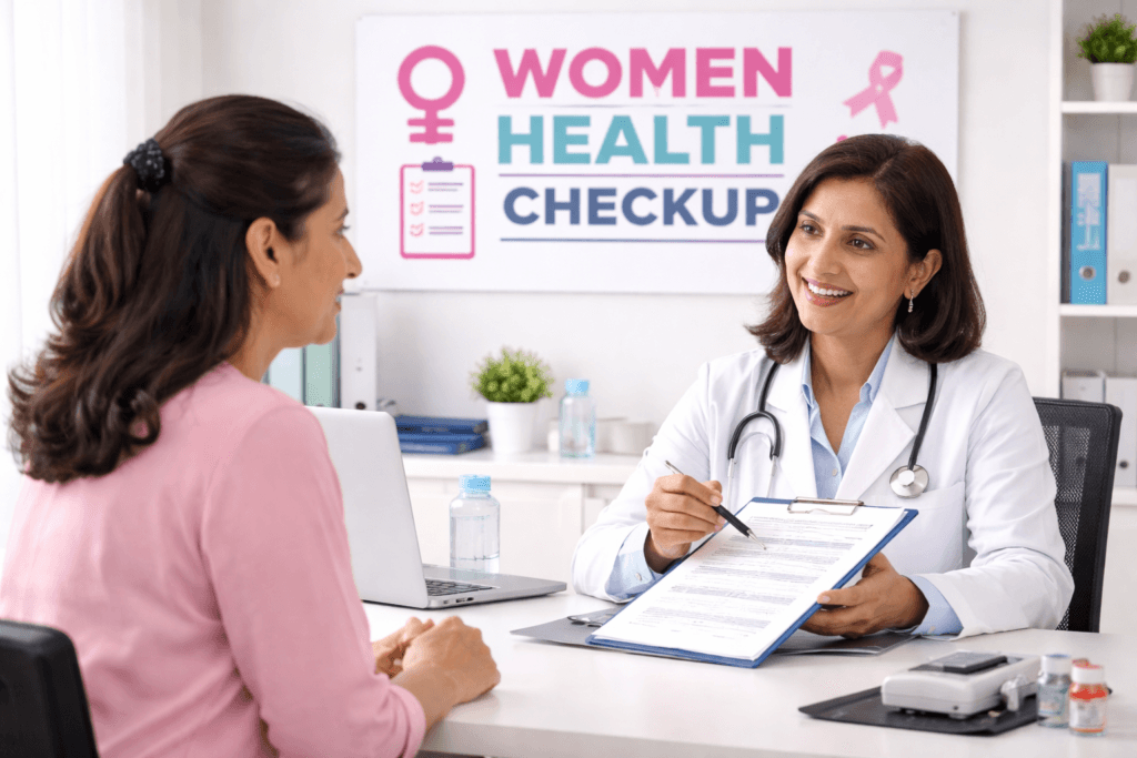 Women Health Checkup Rs.1600