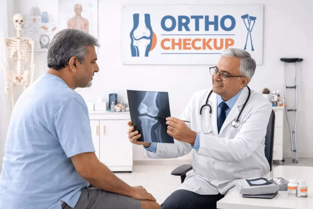 Orthopedic-consultation-in-a-medical-office